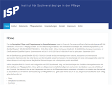 Tablet Screenshot of isp-hamburg.de